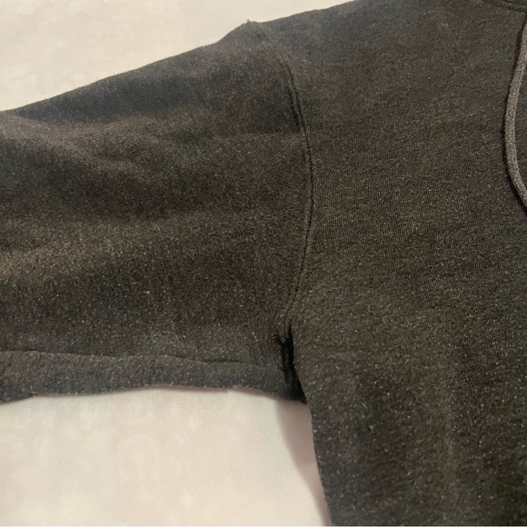 Soft charcoal hoodie with Blcksmth balloon art size L gently worn sweatshirt - Picture 5 of 6